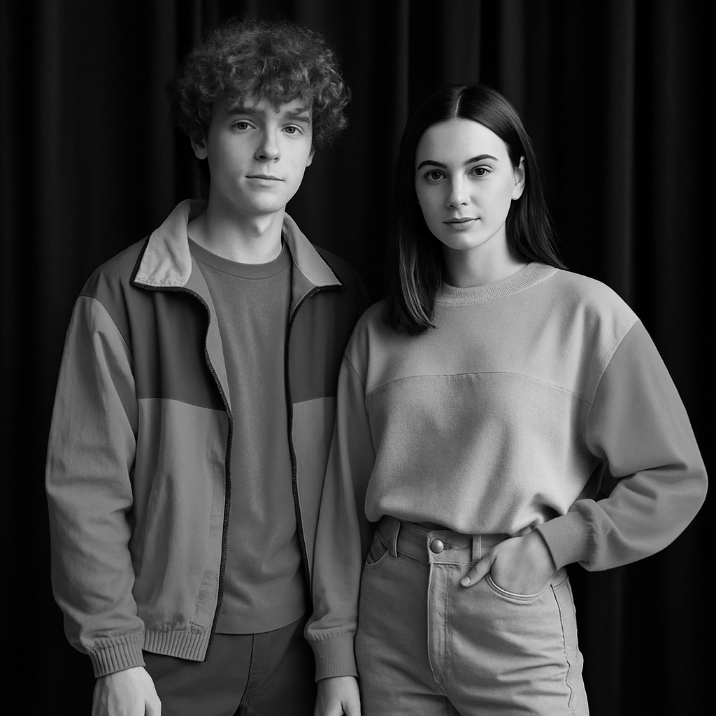 Чёрно белая фотография