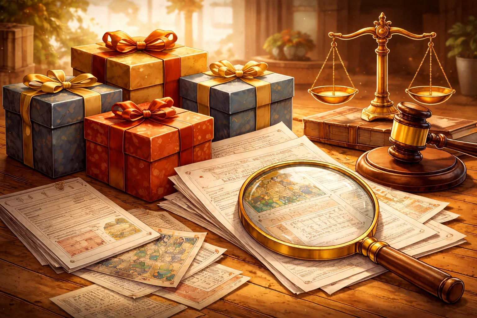 Правовые аспекты подарков