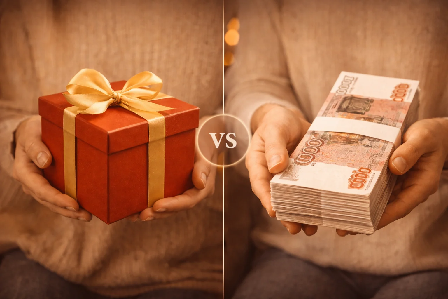 Подарки или деньги