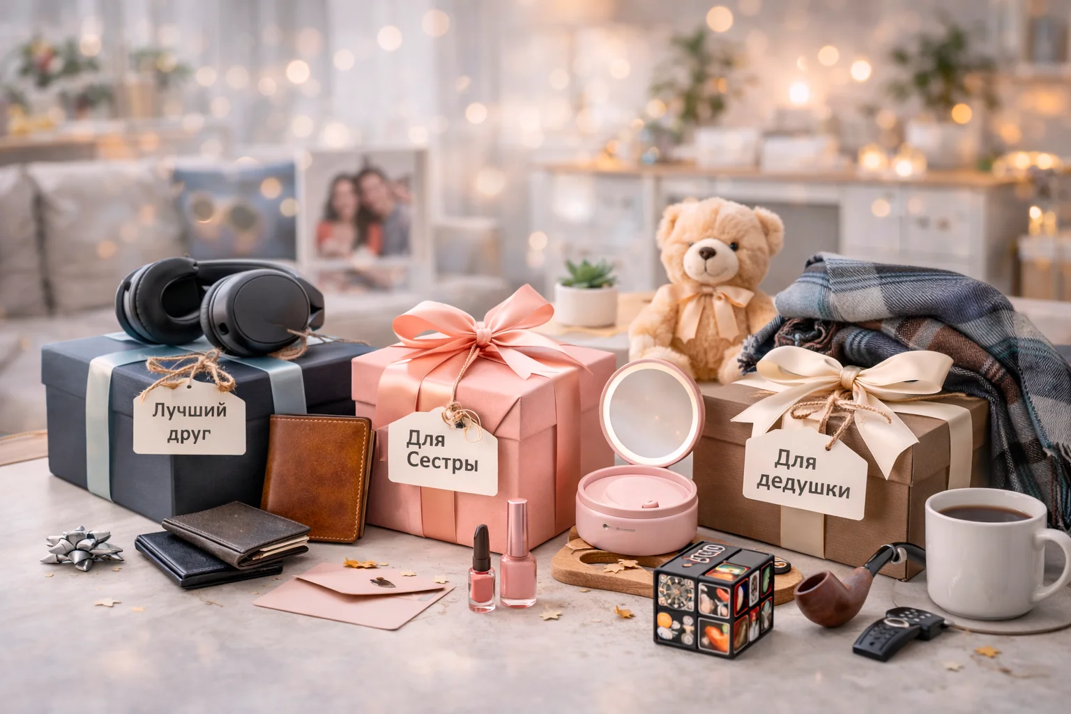 Гайды по подаркам для конкретных людей