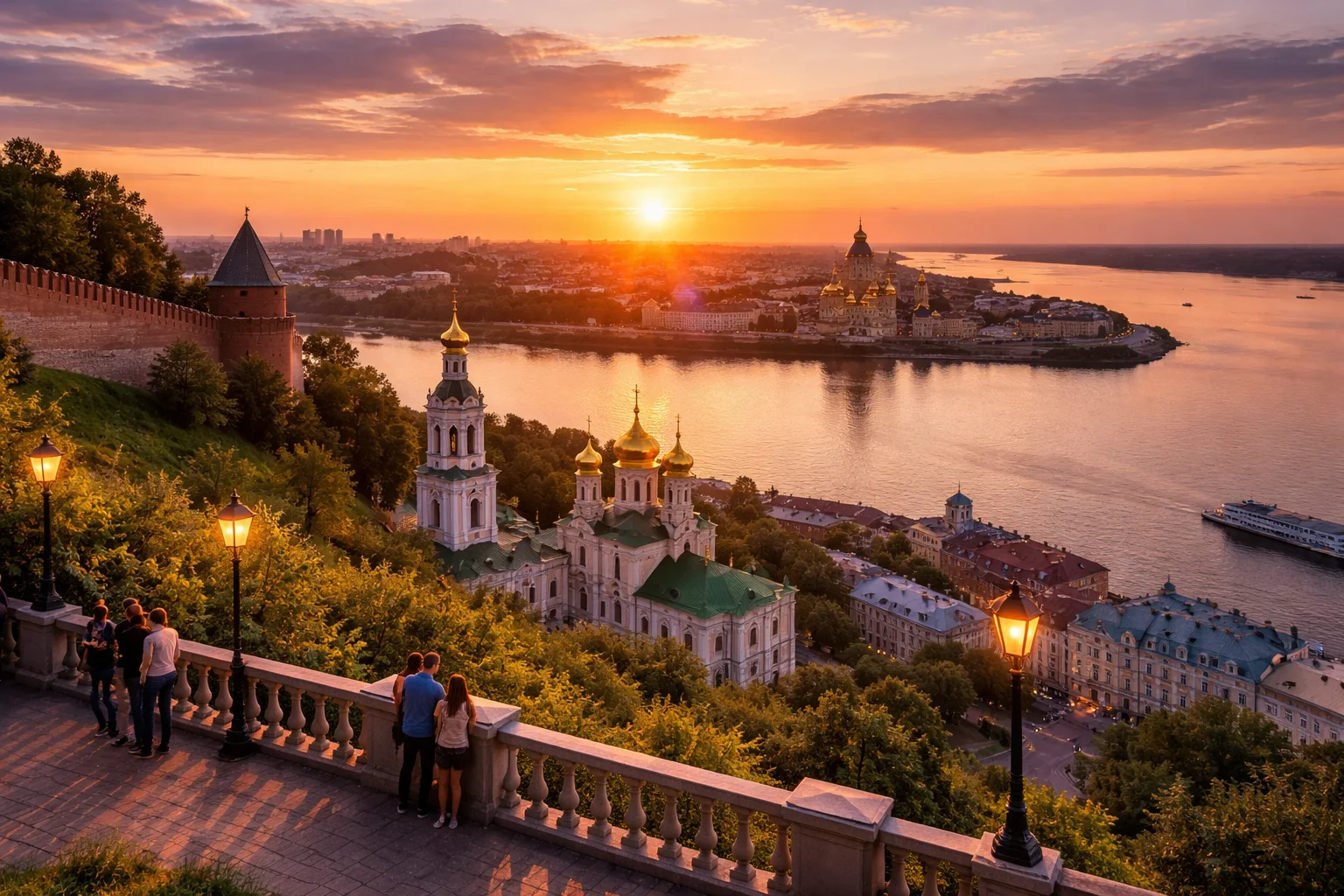 Локации в Нижнем Новгороде для съемки заката и рассвета