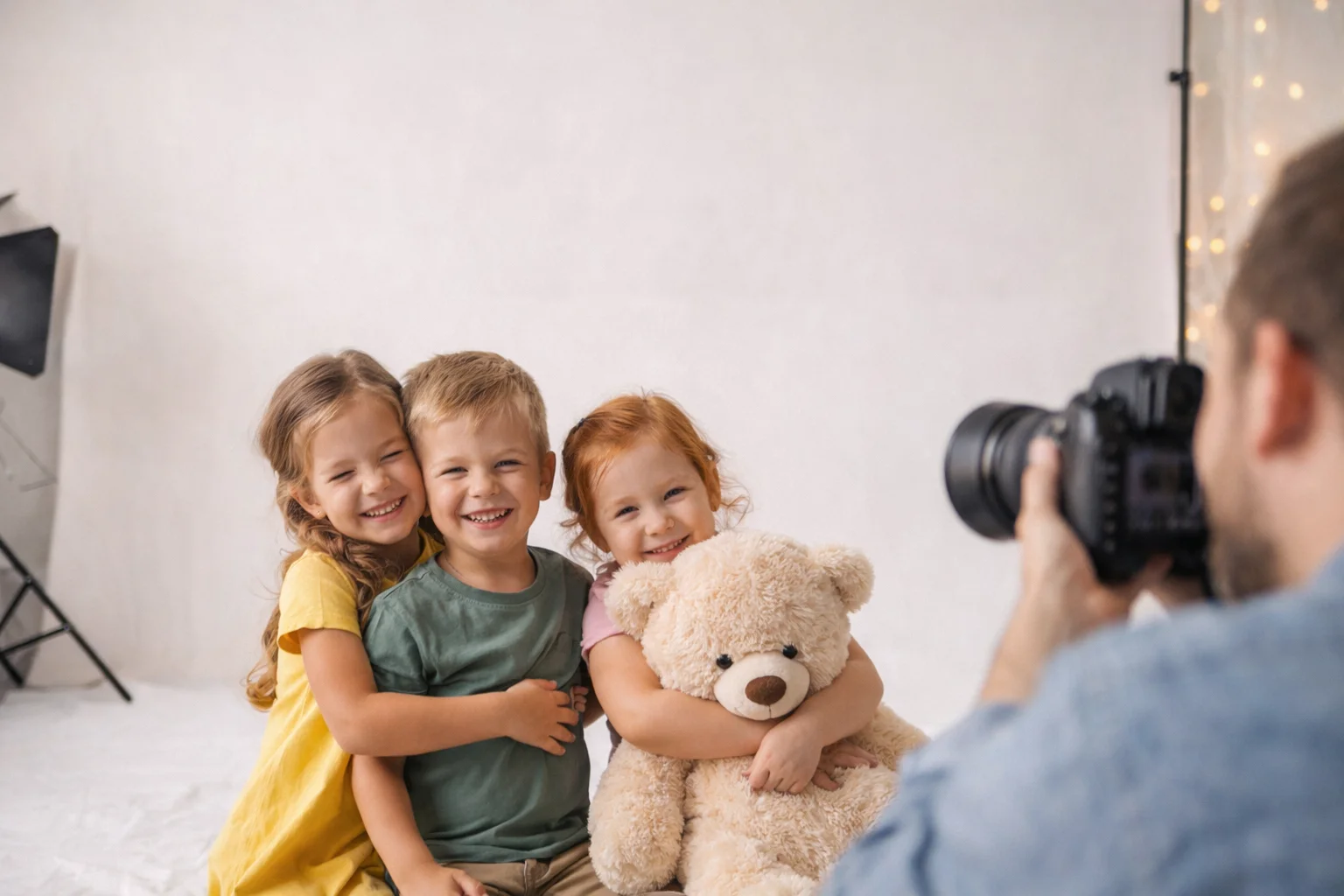 Лучшие позы для детской фотосессии без стресса
