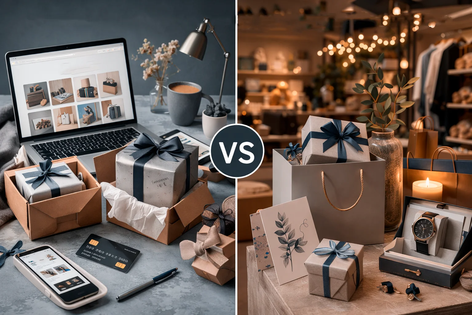 Онлайн и оффлайн подарки