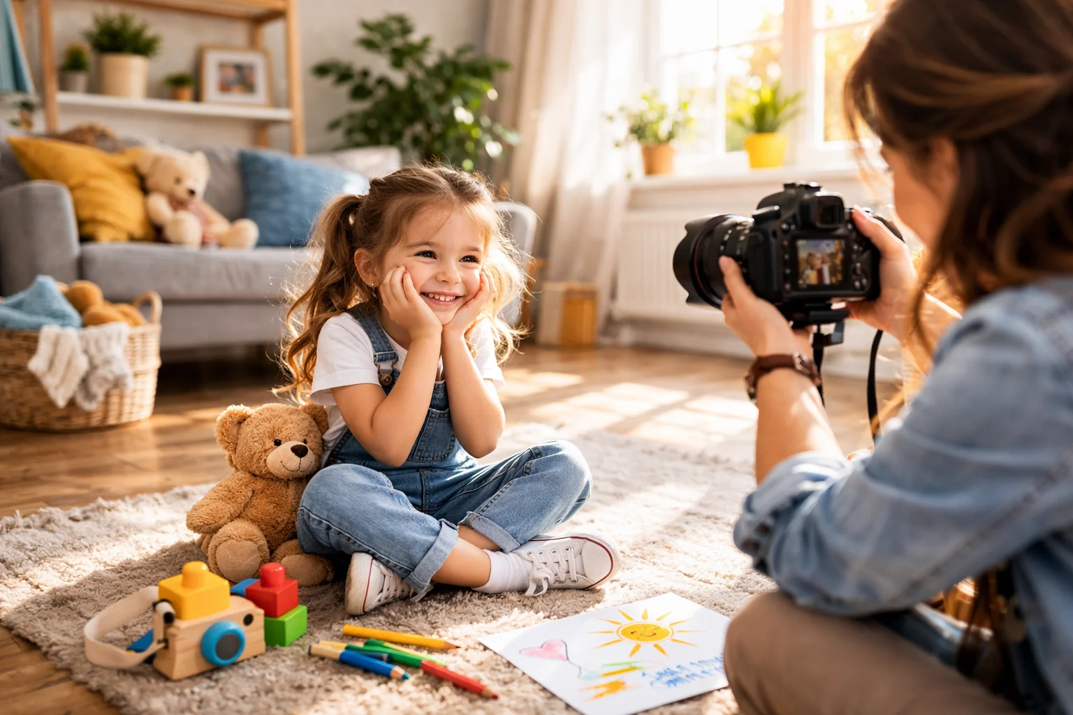 Что делать, если ребенок боится фотокамеры