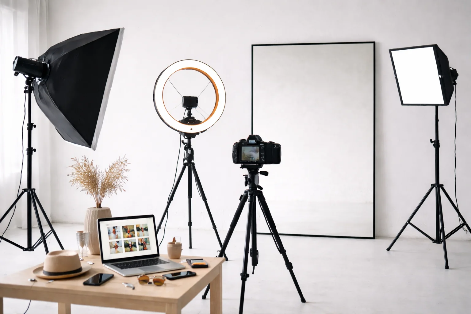 Как устроена студия для автопортрета