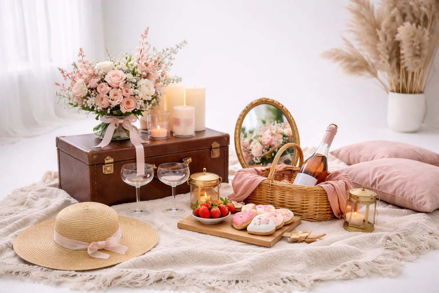 Реквизит для романтической фотосессии пары