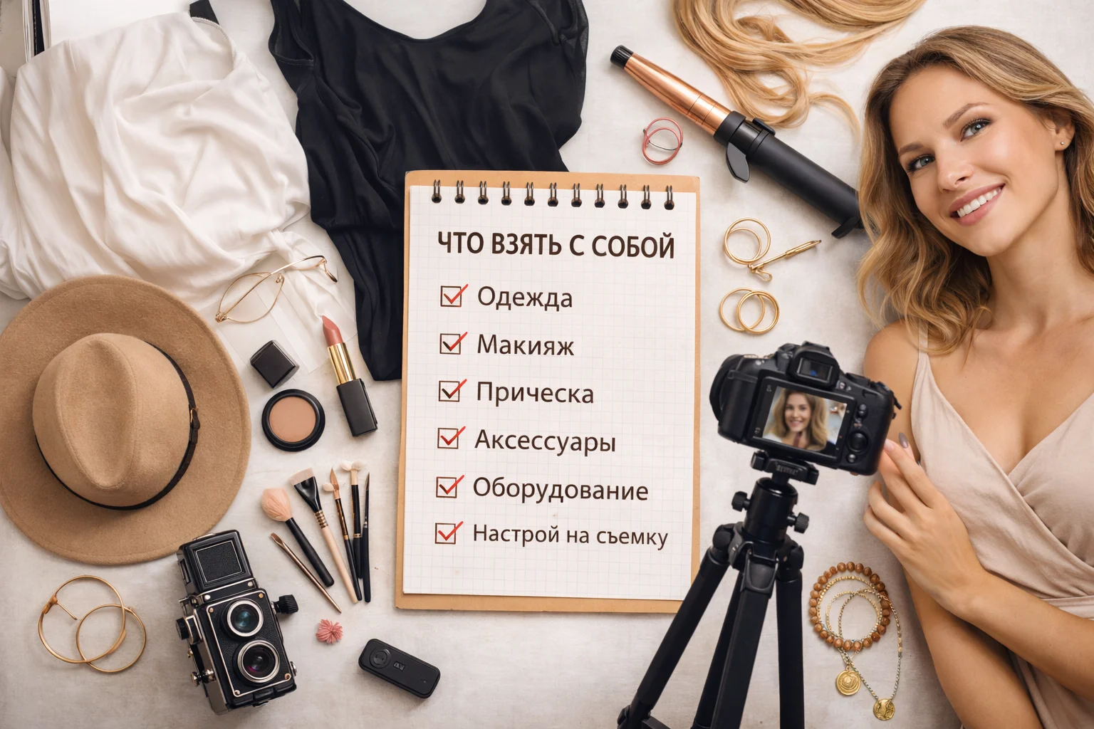 Что взять с собой в фотостудию