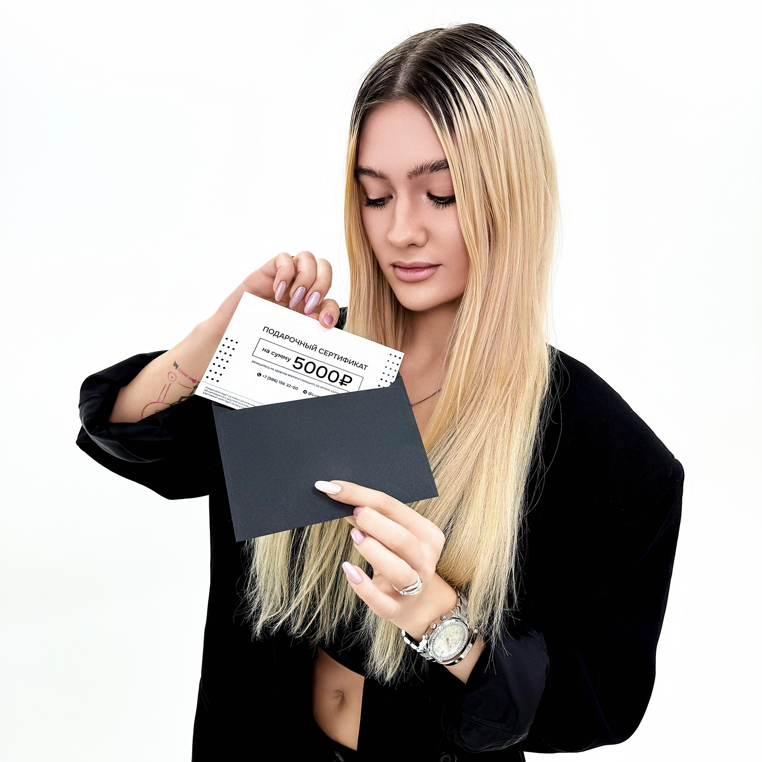 Подарочный сертификат на фотосессию в LUMITON