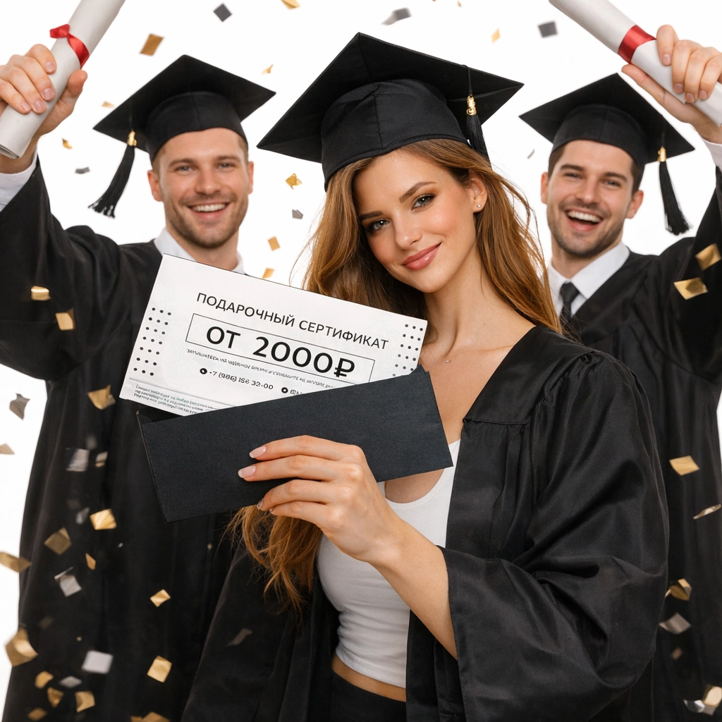 Фотосессия для выпускников в фотостудии