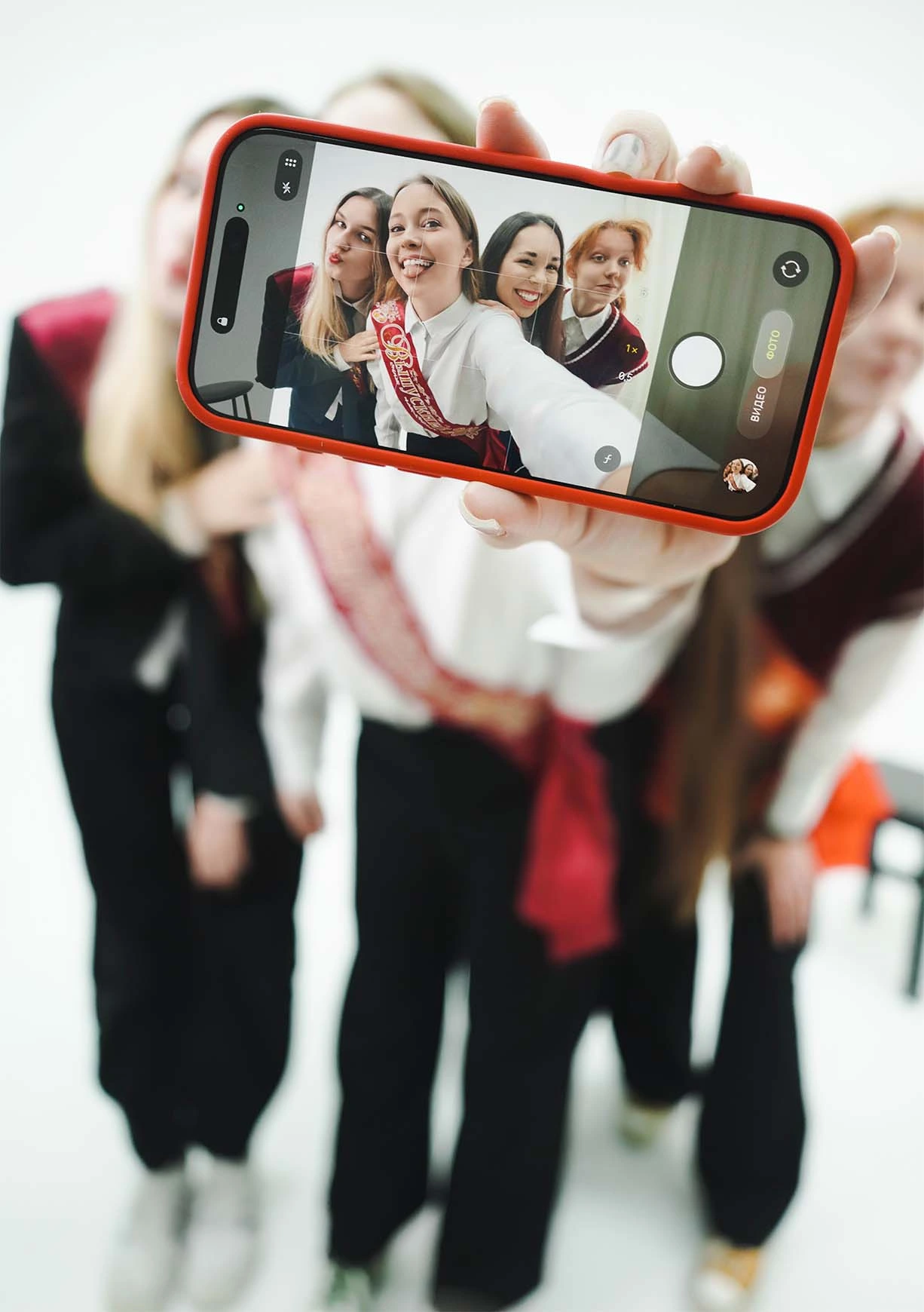 Фотосессия для выпускников в фотостудии