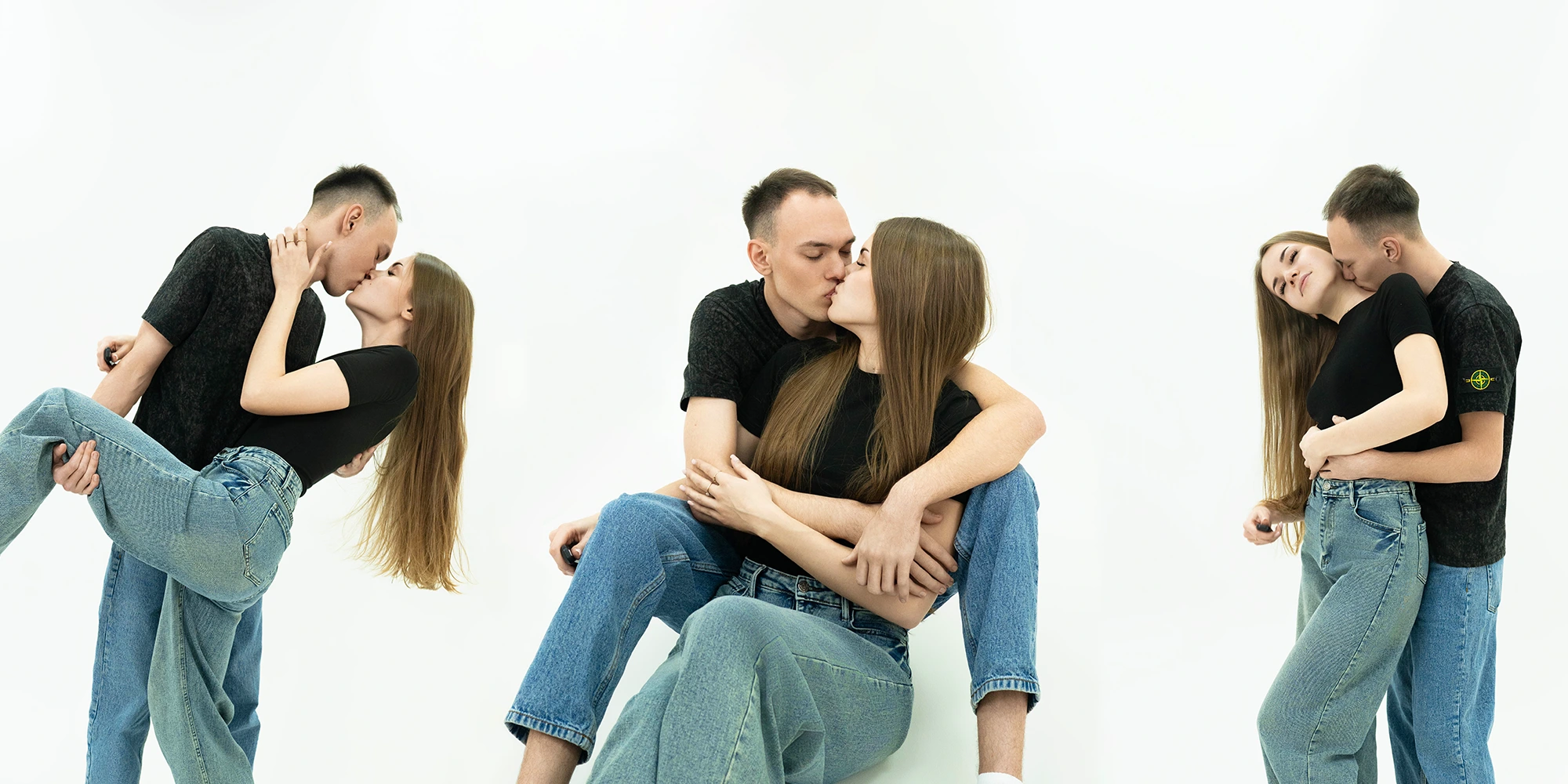 Парная фотосессия и Love Story в студии